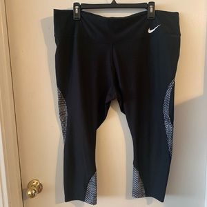 Plus size Nike Capri workout pants